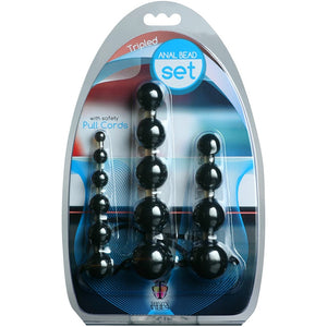 Trinity Vibes Tripled Anal Beads Set - Extreme Toyz Singapore - https://extremetoyz.com.sg - Sex Toys and Lingerie Online Store