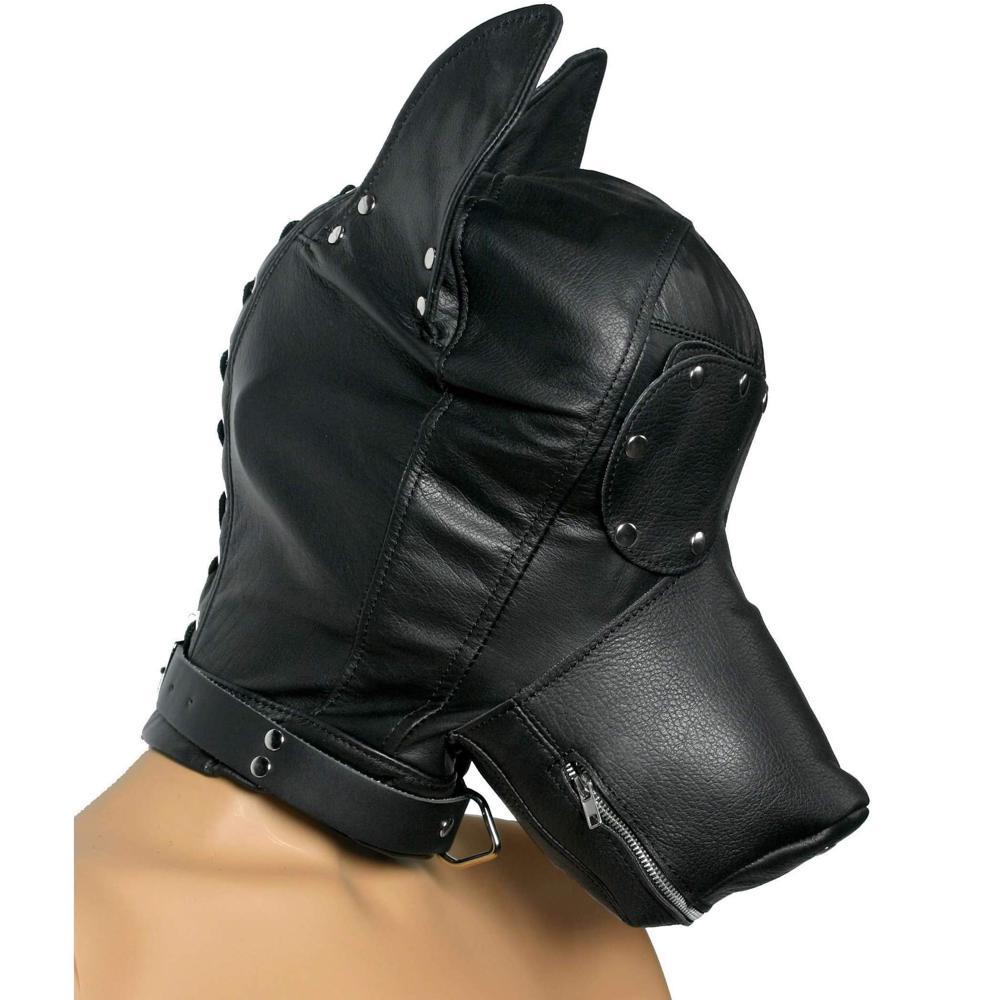 Ultimate Leather Dog Hood