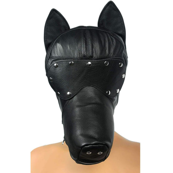 Ultimate Leather Dog Hood