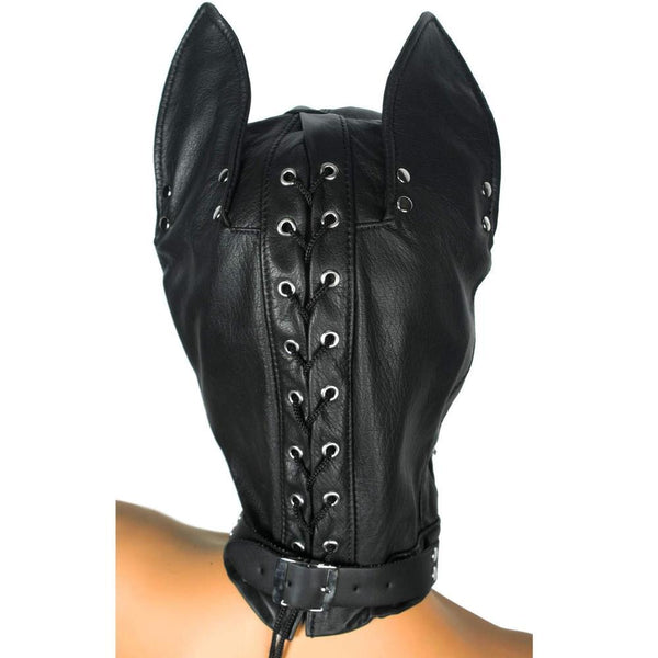 Ultimate Leather Dog Hood