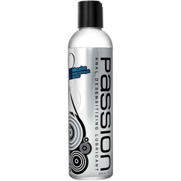 Passion Lubricant Extra Strength Anal Desensitizing Lube 8.25 oz. - Extreme Toyz Singapore - https://extremetoyz.com.sg - Sex Toys and Lingerie Online Store - Bondage Gear / Vibrators / Electrosex Toys / Wireless Remote Control Vibes / Sexy Lingerie and Role Play / BDSM / Dungeon Furnitures / Dildos and Strap Ons  / Anal and Prostate Massagers / Anal Douche and Cleaning Aide / Delay Sprays and Gels / Lubricants and more...