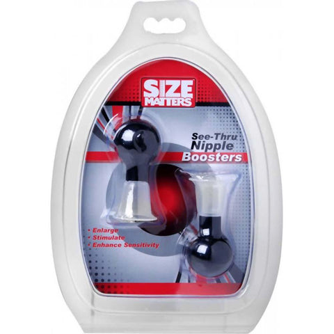 Size Matters See-Thru Nipple Boosters