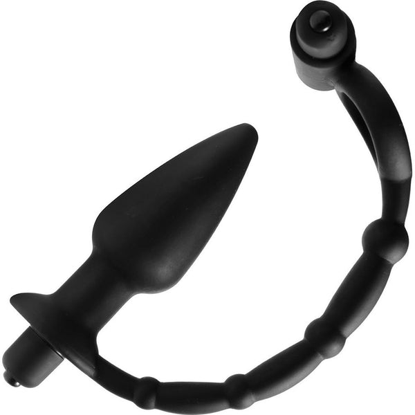 Viaticus Dual Cock Ring & Anal Plug Vibe