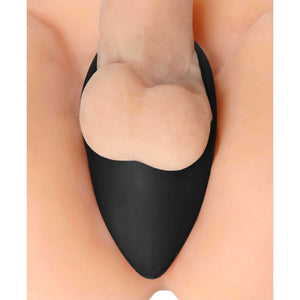 Taint Teaser Silicone Cock Ring 