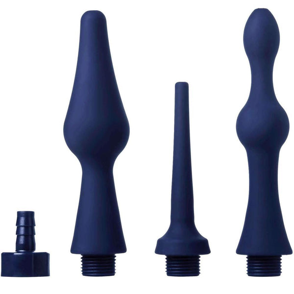 CleanStream Universal 3 Piece Silicone Enema Attachment Set - Extreme Toyz Singapore - https://extremetoyz.com.sg - Sex Toys and Lingerie Online Store