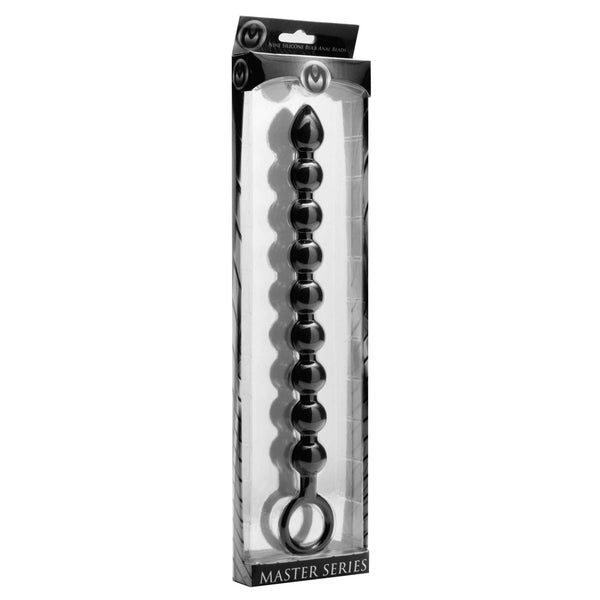 Master Series Pathicus Nine Bulb Silicone Anal Beads - Extreme Toyz Singapore - https://extremetoyz.com.sg - Sex Toys and Lingerie Online Store - Bondage Gear / Vibrators / Electrosex Toys / Wireless Remote Control Vibes / Sexy Lingerie and Role Play / BDSM / Dungeon Furnitures / Dildos and Strap Ons  / Anal and Prostate Massagers / Anal Douche and Cleaning Aide / Delay Sprays and Gels / Lubricants and more...