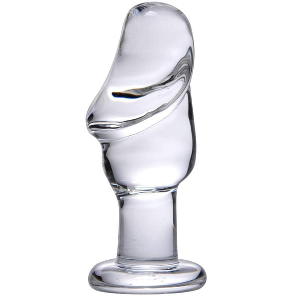 Prisms Erotic Glass Asvini Glass Penis Anal Plug - Extreme Toyz Singapore - https://extremetoyz.com.sg - Sex Toys and Lingerie Online Store - Bondage Gear / Vibrators / Electrosex Toys / Wireless Remote Control Vibes / Sexy Lingerie and Role Play / BDSM / Dungeon Furnitures / Dildos and Strap Ons  / Anal and Prostate Massagers / Anal Douche and Cleaning Aide / Delay Sprays and Gels / Lubricants and more...