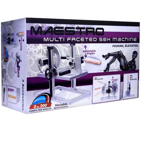 Maestro Multi-Faceted Sex Machine with Universal Adapter