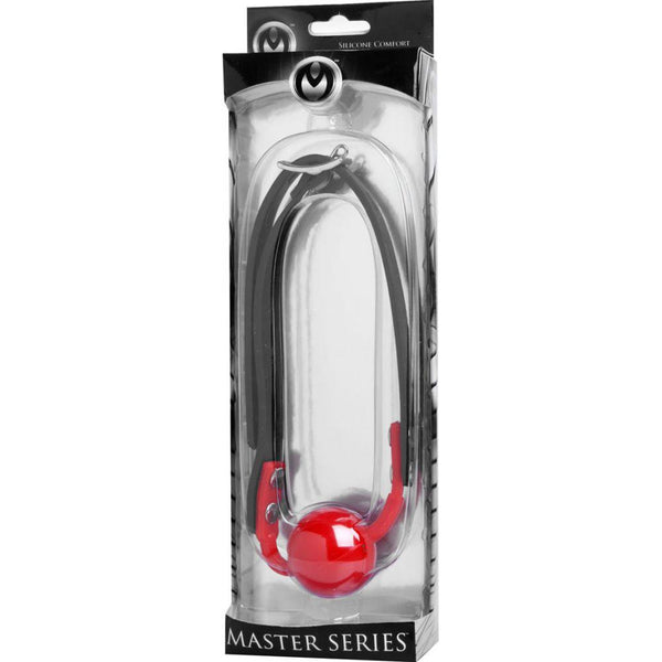 Master Series The Hush Gag Silicone Comfort Ball Gag - Extreme Toyz Singapore - https://extremetoyz.com.sg - Sex Toys and Lingerie Online Store - Bondage Gear / Vibrators / Electrosex Toys / Wireless Remote Control Vibes / Sexy Lingerie and Role Play / BDSM / Dungeon Furnitures / Dildos and Strap Ons  / Anal and Prostate Massagers / Anal Douche and Cleaning Aide / Delay Sprays and Gels / Lubricants and more...