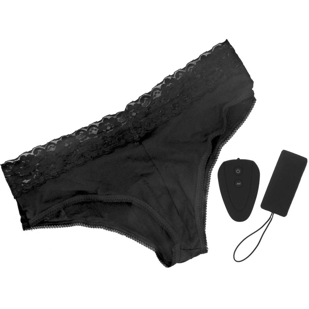 Burlesque 10 Mode Vibrating Panties with Remote
