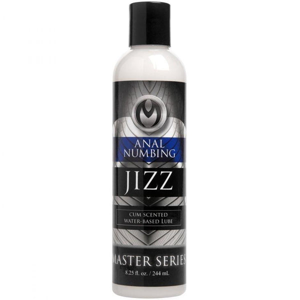 Master Series Jizz Cum Scented Anal Numbing Lube 8.25 oz. - Extreme Toyz Singapore - https://extremetoyz.com.sg - Sex Toys and Lingerie Online Store - Bondage Gear / Vibrators / Electrosex Toys / Wireless Remote Control Vibes / Sexy Lingerie and Role Play / BDSM / Dungeon Furnitures / Dildos and Strap Ons  / Anal and Prostate Massagers / Anal Douche and Cleaning Aide / Delay Sprays and Gels / Lubricants and more...