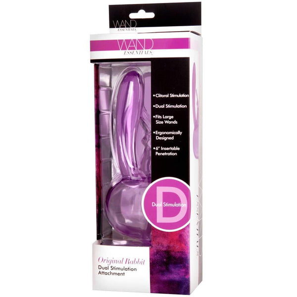 Wand Essentials Original Rabbit Wand Attachment - Extreme Toyz Singapore - https://extremetoyz.com.sg - Sex Toys and Lingerie Online Store - Bondage Gear / Vibrators / Electrosex Toys / Wireless Remote Control Vibes / Sexy Lingerie and Role Play / BDSM / Dungeon Furnitures / Dildos and Strap Ons  / Anal and Prostate Massagers / Anal Douche and Cleaning Aide / Delay Sprays and Gels / Lubricants and more...