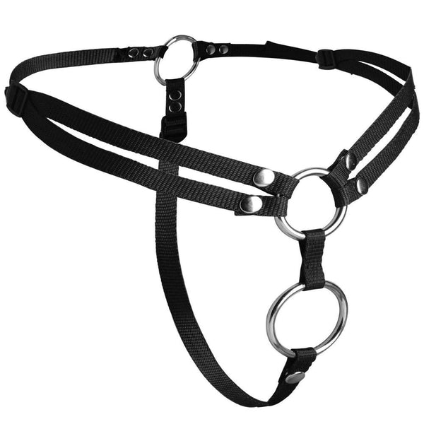 Unity Double Penetration Strap On Harness