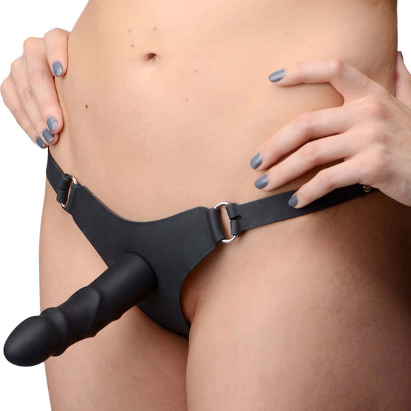 Elevate Silicone Strap On with Dildo