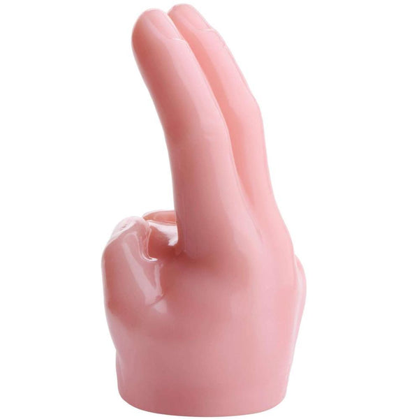 Wand Essentials Pleasure Pointer Two Finger Wand Attachment - Extreme Toyz Singapore - https://extremetoyz.com.sg - Sex Toys and Lingerie Online Store - Bondage Gear / Vibrators / Electrosex Toys / Wireless Remote Control Vibes / Sexy Lingerie and Role Play / BDSM / Dungeon Furnitures / Dildos and Strap Ons  / Anal and Prostate Massagers / Anal Douche and Cleaning Aide / Delay Sprays and Gels / Lubricants and more...