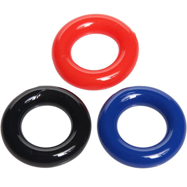 Trinity Vibes Stretchy Cock Ring 3 Pack  - Extreme Toyz Singapore - https://extremetoyz.com.sg - Sex Toys and Lingerie Online Store - Bondage Gear / Vibrators / Electrosex Toys / Wireless Remote Control Vibes / Sexy Lingerie and Role Play / BDSM / Dungeon Furnitures / Dildos and Strap Ons  / Anal and Prostate Massagers / Anal Douche and Cleaning Aide / Delay Sprays and Gels / Lubricants and more...