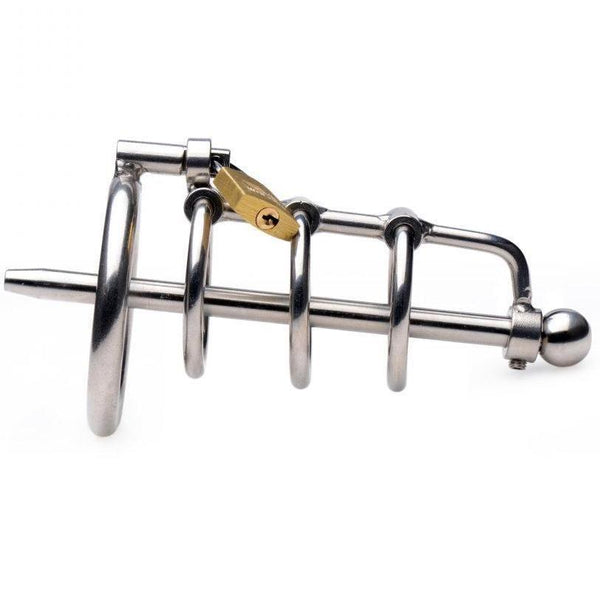 Gates of Hell Stainless Steel Adjustable Cum Through Sound Cage