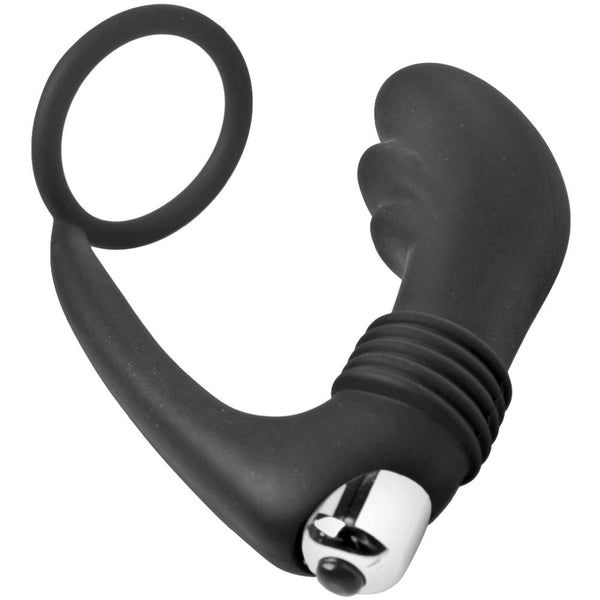 Nova Silicone Cock Ring & Prostate Vibe