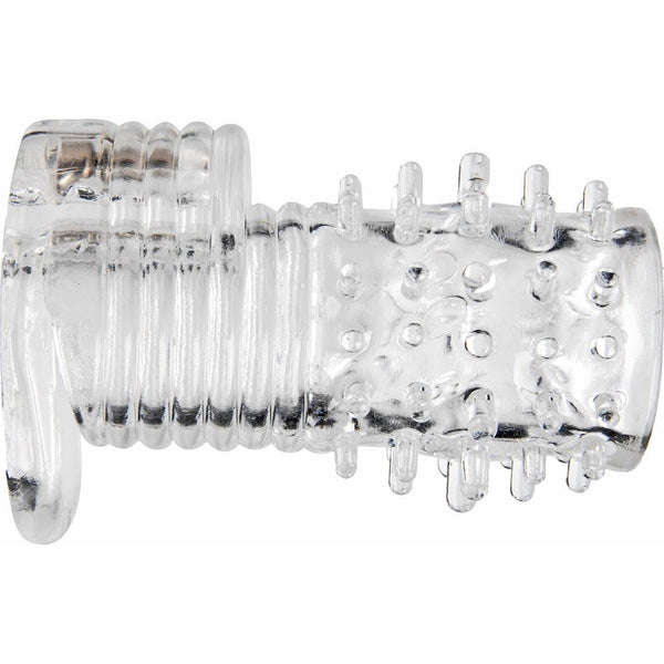 Size Matters Clear Sensations Vibrating Erection Sleeve - Extreme Toyz Singapore - https://extremetoyz.com.sg - Sex Toys and Lingerie Online Store