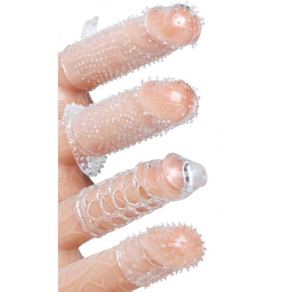 Pleasured Penis Enhancement Sleeve 4 Pack