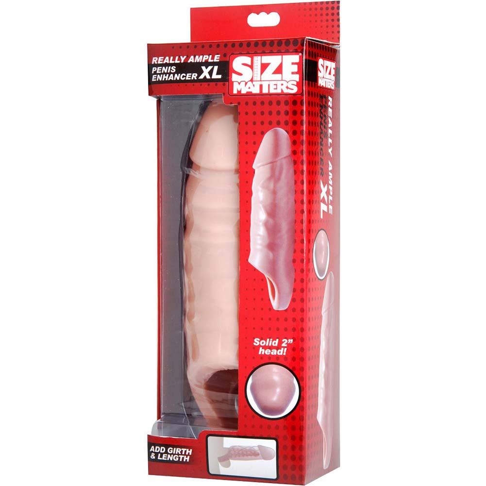 Size Matters Really Ample XL Penis Enhancer - Extreme Toyz Singapore - https://extremetoyz.com.sg - Sex Toys and Lingerie Online Store