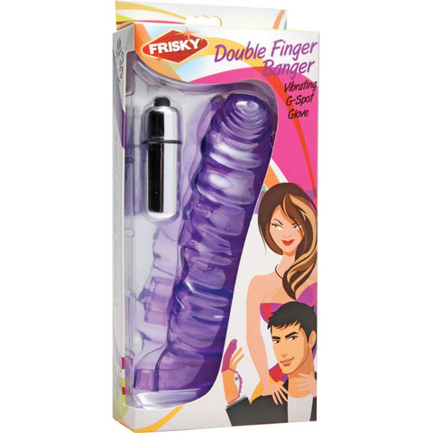 Double Finger Banger Vibrating G-Spot Glove