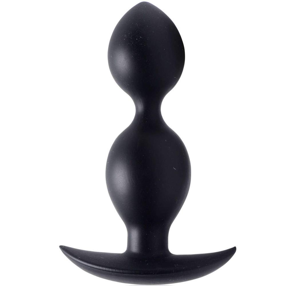 Orbs Steel Weighted Duotone Silicone Anal Plug