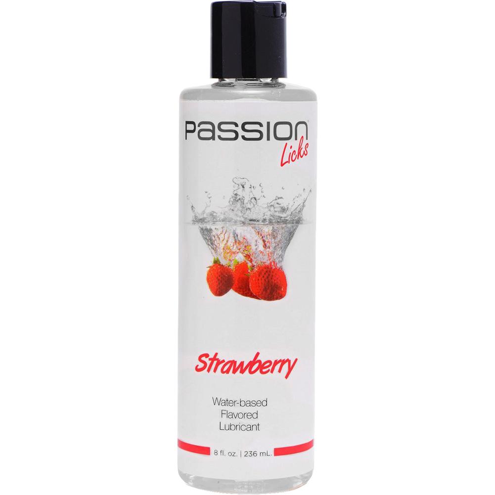 Strawberry Flavored Lubricant 8 oz.