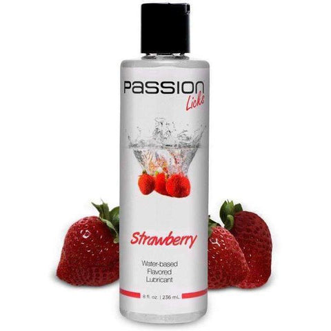 Strawberry Flavored Lubricant 8 oz.