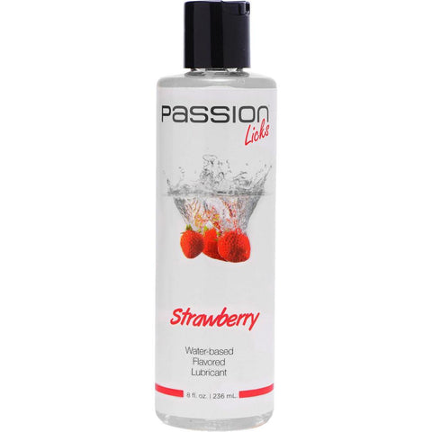 Strawberry Flavored Lubricant 8 oz.