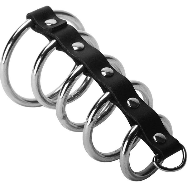 STRICT 5 Ring Chastity Device - Extreme Toyz Singapore - https://extremetoyz.com.sg - Sex Toys and Lingerie Online Store - Bondage Gear / Vibrators / Electrosex Toys / Wireless Remote Control Vibes / Sexy Lingerie and Role Play / BDSM / Dungeon Furnitures / Dildos and Strap Ons  / Anal and Prostate Massagers / Anal Douche and Cleaning Aide / Delay Sprays and Gels / Lubricants and more...