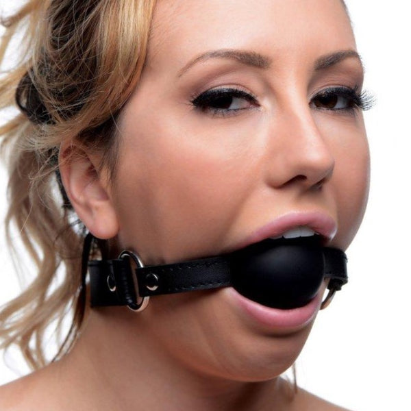 STRICT XL 2" Silicone Ball Gag - Extreme Toyz Singapore - https://extremetoyz.com.sg - Sex Toys and Lingerie Online Store - Bondage Gear / Vibrators / Electrosex Toys / Wireless Remote Control Vibes / Sexy Lingerie and Role Play / BDSM / Dungeon Furnitures / Dildos and Strap Ons  / Anal and Prostate Massagers / Anal Douche and Cleaning Aide / Delay Sprays and Gels / Lubricants and more...