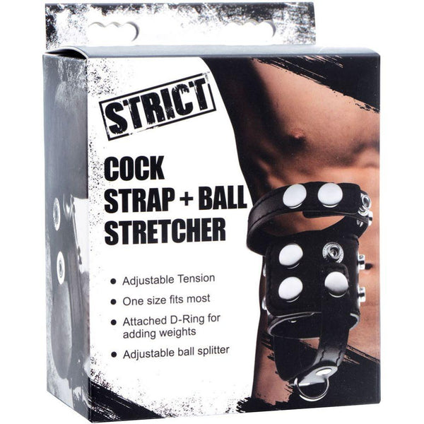 STRICT Cock Strap and Ball Stretcher - Extreme Toyz Singapore - https://extremetoyz.com.sg - Sex Toys and Lingerie Online Store - Bondage Gear / Vibrators / Electrosex Toys / Wireless Remote Control Vibes / Sexy Lingerie and Role Play / BDSM / Dungeon Furnitures / Dildos and Strap Ons  / Anal and Prostate Massagers / Anal Douche and Cleaning Aide / Delay Sprays and Gels / Lubricants and more...