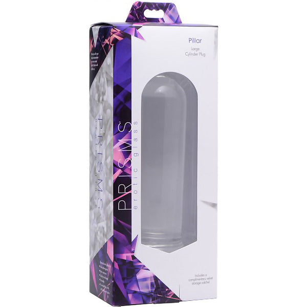 Prisms Erotic Glass Pillar Large Cylinder Plug - Extreme Toyz Singapore - https://extremetoyz.com.sg - Sex Toys and Lingerie Online Store - Bondage Gear / Vibrators / Electrosex Toys / Wireless Remote Control Vibes / Sexy Lingerie and Role Play / BDSM / Dungeon Furnitures / Dildos and Strap Ons  / Anal and Prostate Massagers / Anal Douche and Cleaning Aide / Delay Sprays and Gels / Lubricants and more...