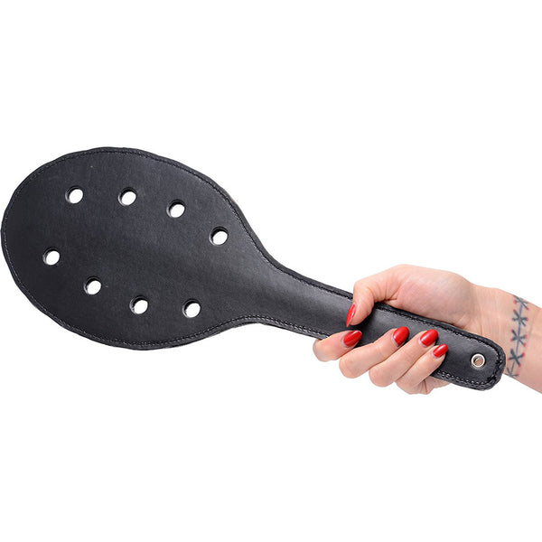 STRICT Deluxe Rounded Paddle with Holes - Extreme Toyz Singapore - https://extremetoyz.com.sg - Sex Toys and Lingerie Online Store - Bondage Gear / Vibrators / Electrosex Toys / Wireless Remote Control Vibes / Sexy Lingerie and Role Play / BDSM / Dungeon Furnitures / Dildos and Strap Ons  / Anal and Prostate Massagers / Anal Douche and Cleaning Aide / Delay Sprays and Gels / Lubricants and more...