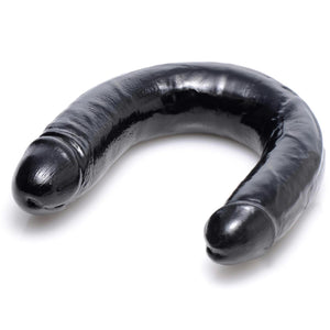 Realistic 17.5 Inch Double Dong - Black