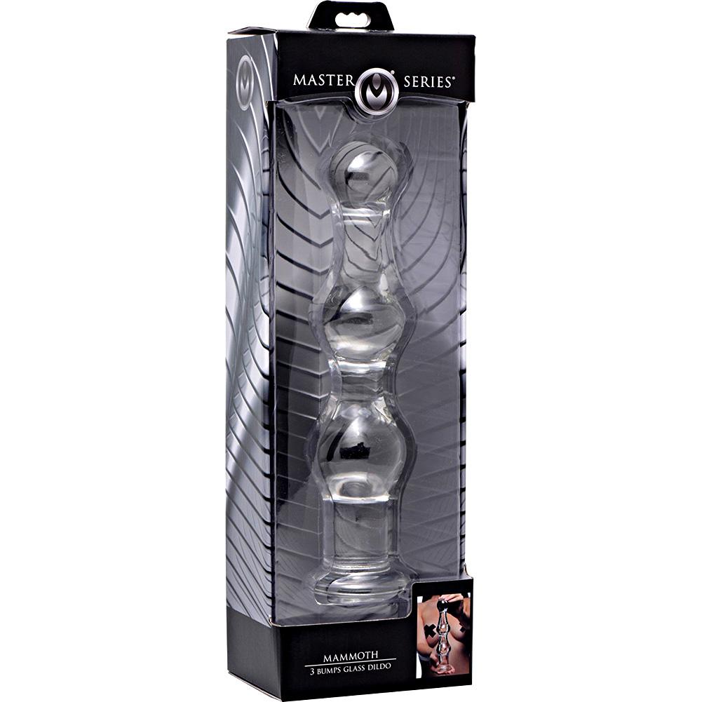 Mammoth 3 Bumps Glass Dildo – Extreme Toyz