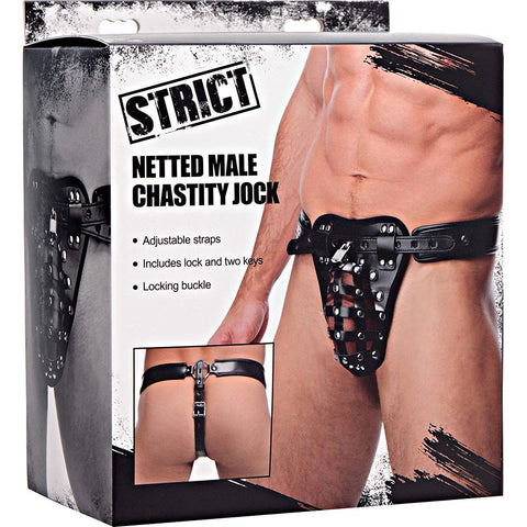Netted Male Chastity Jock