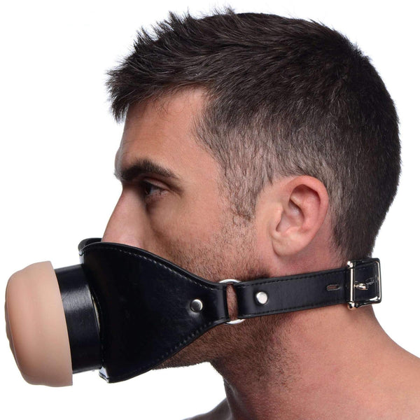 Master Series Pussy-Face Mouth Gag - Extreme Toyz Singapore - https://extremetoyz.com.sg - Sex Toys and Lingerie Online Store - Bondage Gear / Vibrators / Electrosex Toys / Wireless Remote Control Vibes / Sexy Lingerie and Role Play / BDSM / Dungeon Furnitures / Dildos and Strap Ons  / Anal and Prostate Massagers / Anal Douche and Cleaning Aide / Delay Sprays and Gels / Lubricants and more...