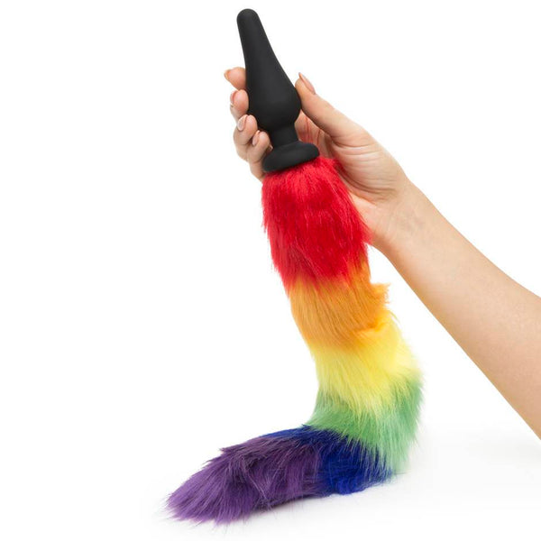 Rainbow Tail Anal Plug