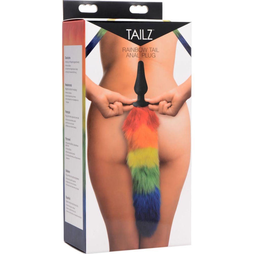 Rainbow Tail Anal Plug