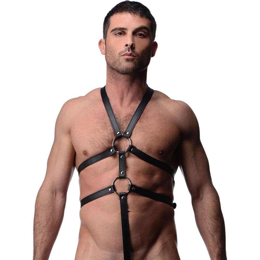 STRICT Male Full Body Harness - Extreme Toyz Singapore - https://extremetoyz.com.sg - Sex Toys and Lingerie Online Store - Bondage Gear / Vibrators / Electrosex Toys / Wireless Remote Control Vibes / Sexy Lingerie and Role Play / BDSM / Dungeon Furnitures / Dildos and Strap Ons  / Anal and Prostate Massagers / Anal Douche and Cleaning Aide / Delay Sprays and Gels / Lubricants and more...