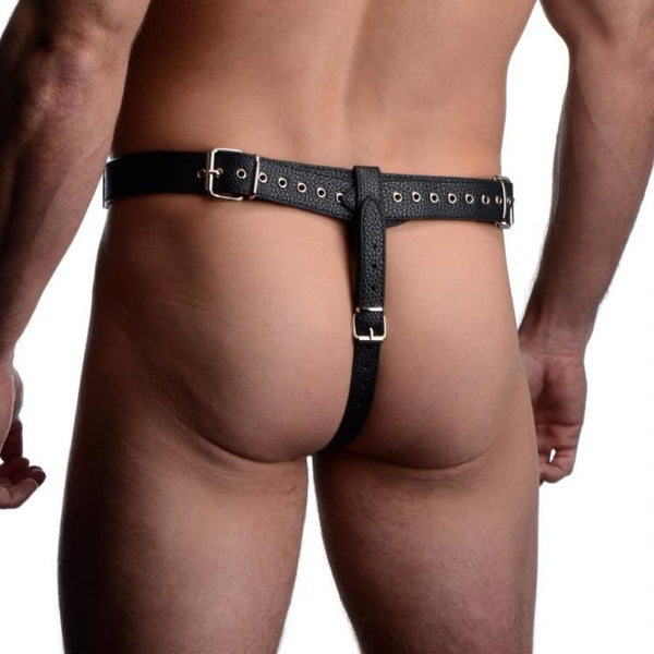 STRICT Male Chastity Harness - Extreme Toyz Singapore - https://extremetoyz.com.sg - Sex Toys and Lingerie Online Store - Bondage Gear / Vibrators / Electrosex Toys / Wireless Remote Control Vibes / Sexy Lingerie and Role Play / BDSM / Dungeon Furnitures / Dildos and Strap Ons  / Anal and Prostate Massagers / Anal Douche and Cleaning Aide / Delay Sprays and Gels / Lubricants and more...