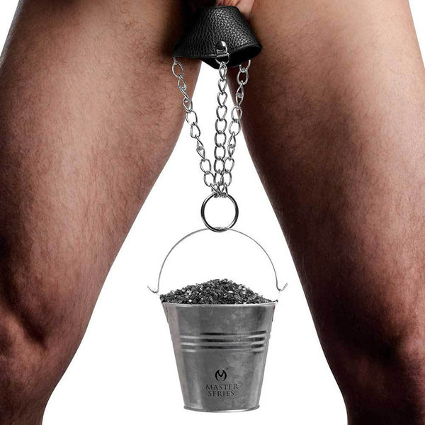 Master Series Hells Bucket Ball Stretcher - Extreme Toyz Singapore - https://extremetoyz.com.sg - Sex Toys and Lingerie Online Store - Bondage Gear / Vibrators / Electrosex Toys / Wireless Remote Control Vibes / Sexy Lingerie and Role Play / BDSM / Dungeon Furnitures / Dildos and Strap Ons  / Anal and Prostate Massagers / Anal Douche and Cleaning Aide / Delay Sprays and Gels / Lubricants and more...