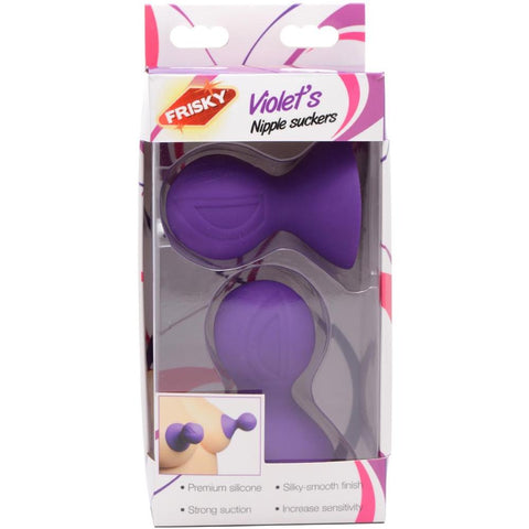Violets Silicone Nipple Suckers