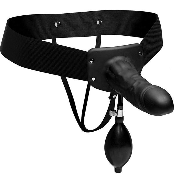 Master Series Pumper Inflatable Hollow Strap On - Extreme Toyz Singapore - https://extremetoyz.com.sg - Sex Toys and Lingerie Online Store - Bondage Gear / Vibrators / Electrosex Toys / Wireless Remote Control Vibes / Sexy Lingerie and Role Play / BDSM / Dungeon Furnitures / Dildos and Strap Ons  / Anal and Prostate Massagers / Anal Douche and Cleaning Aide / Delay Sprays and Gels / Lubricants and more...