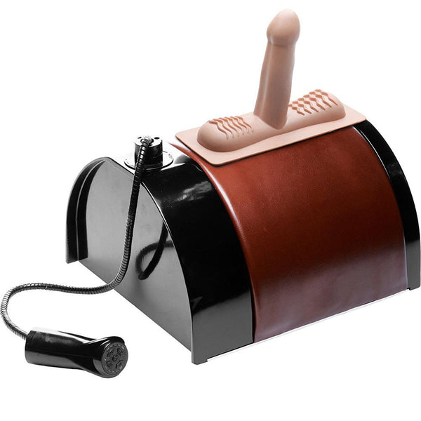 Saddle Deluxe Riding Sex Machine with Dual Attachments