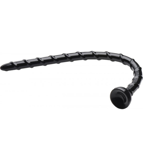 Hosed 18" Swirl Thin Anal Snake - Extreme Toyz Singapore - https://extremetoyz.com.sg - Sex Toys and Lingerie Online Store - Bondage Gear / Vibrators / Electrosex Toys / Wireless Remote Control Vibes / Sexy Lingerie and Role Play / BDSM / Dungeon Furnitures / Dildos and Strap Ons  / Anal and Prostate Massagers / Anal Douche and Cleaning Aide / Delay Sprays and Gels / Lubricants and more...