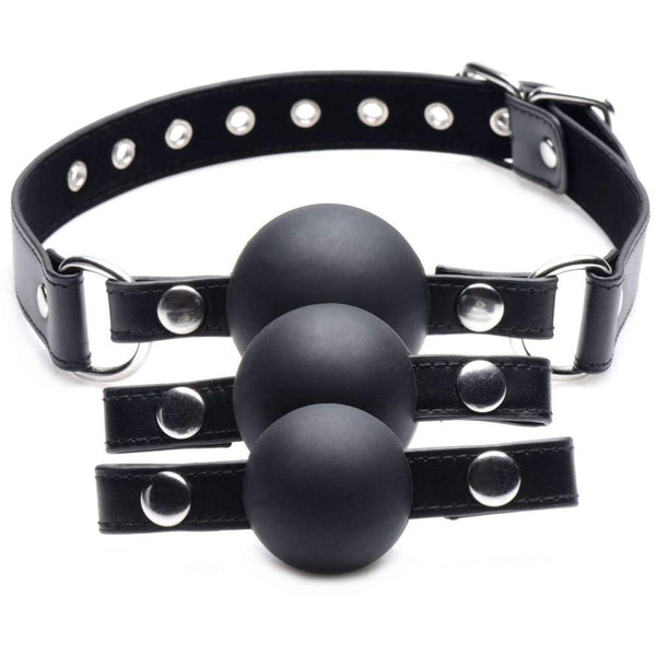 STRICT Interchangeable Silicone Ball Gag Set - STRICT Cock Head Silicone Mouth Gag - Extreme Toyz Singapore - https://extremetoyz.com.sg - Sex Toys and Lingerie Online Store - Bondage Gear / Vibrators / Electrosex Toys / Wireless Remote Control Vibes / Sexy Lingerie and Role Play / BDSM / Dungeon Furnitures / Dildos and Strap Ons  / Anal and Prostate Massagers / Anal Douche and Cleaning Aide / Delay Sprays and Gels / Lubricants and more...