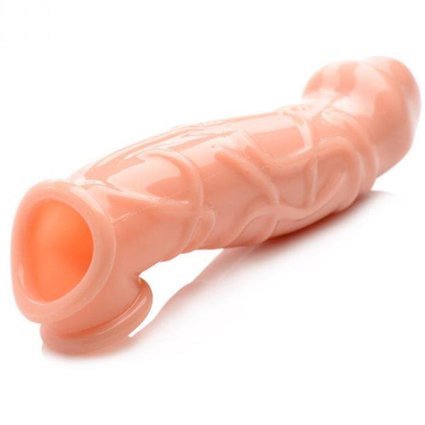 Size Matters 2" Flesh Extender Sleeve - Extreme Toyz Singapore - https://extremetoyz.com.sg - Sex Toys and Lingerie Online Store